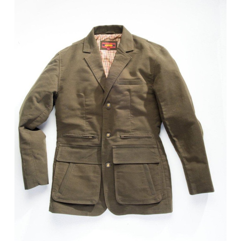 Exventurer Moleskin Sports Jacket - Ecosse Green