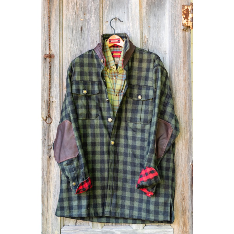 Gunnison Wool JacShirt - Green & Black Rob Roy Hunting Tartan