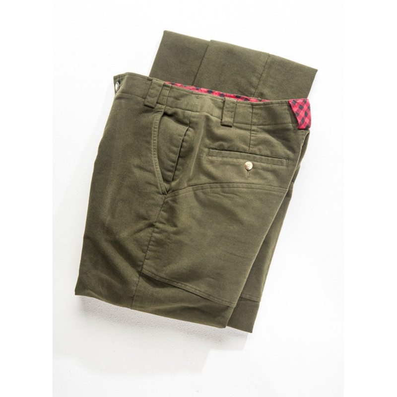 Highland Moleskin Trousers - Loden