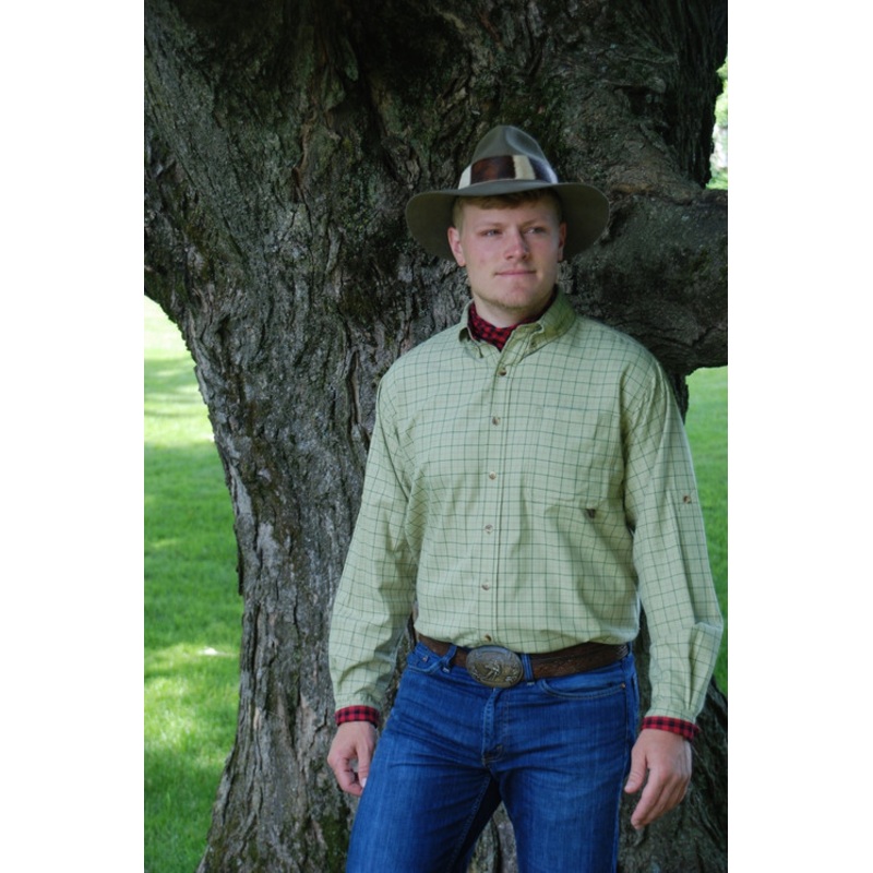 Litchfield - Vintage Green Tattersal