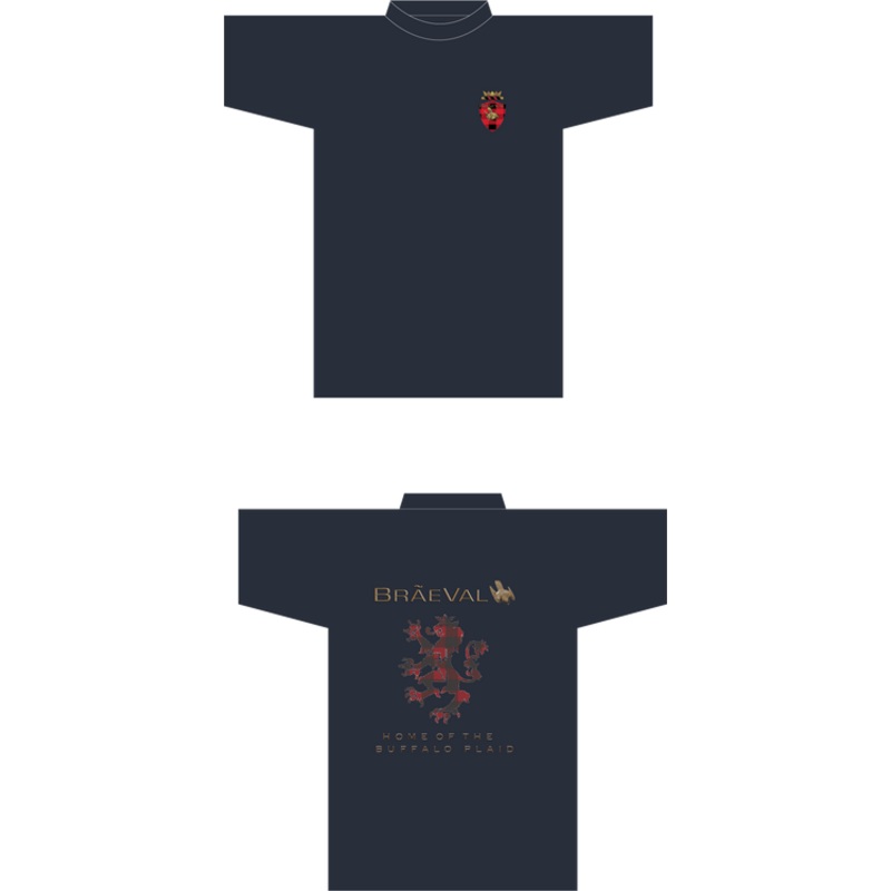Rampant Lion T-Shirt   Charcoal Heather