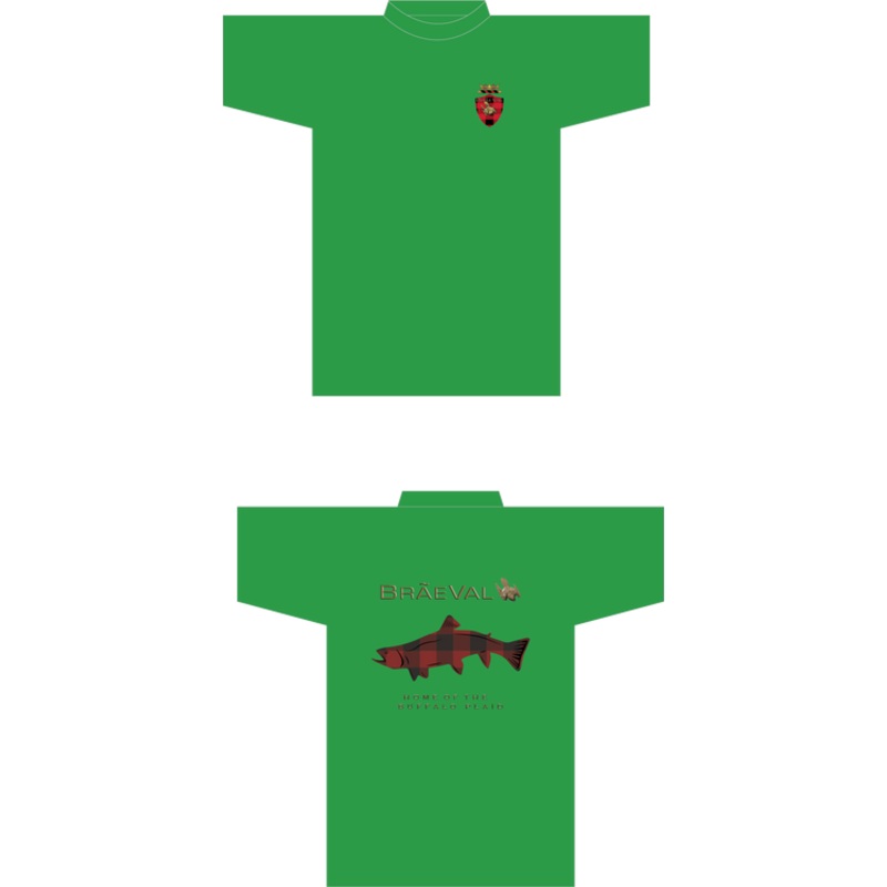 Trout T-Shirt   Kelly Green