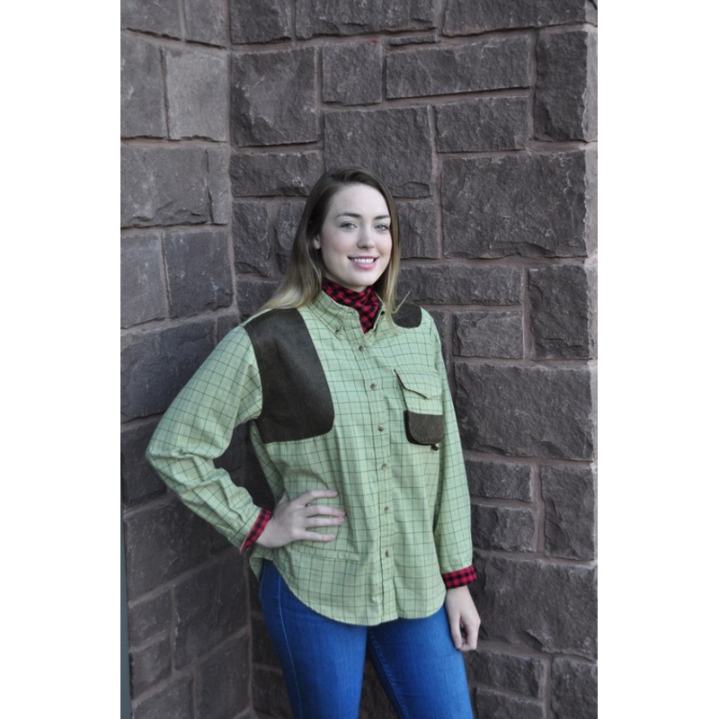 Womens Artemis - Vintage Green Tattersal