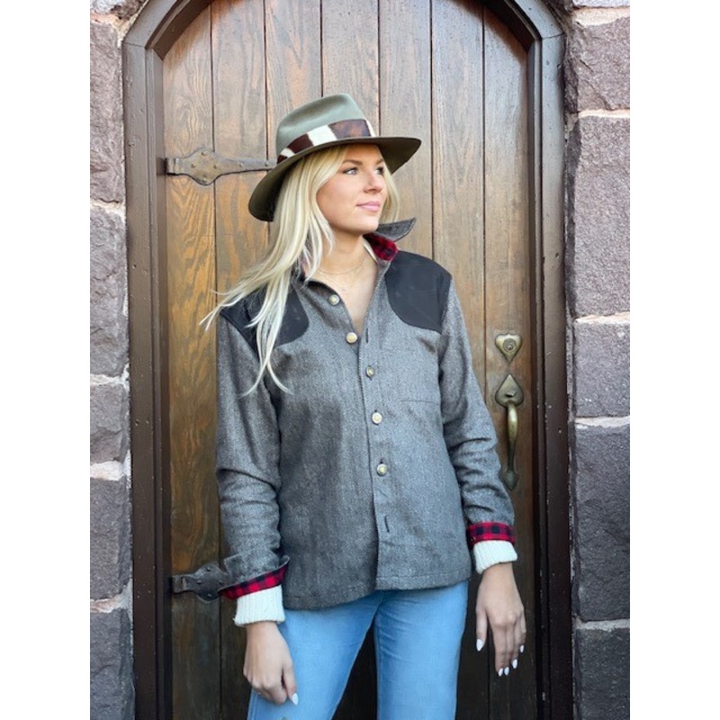 WOMENS Grand Uplander - Harris Grey Tweed