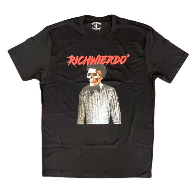 MJ SKULL TEE BLACK
