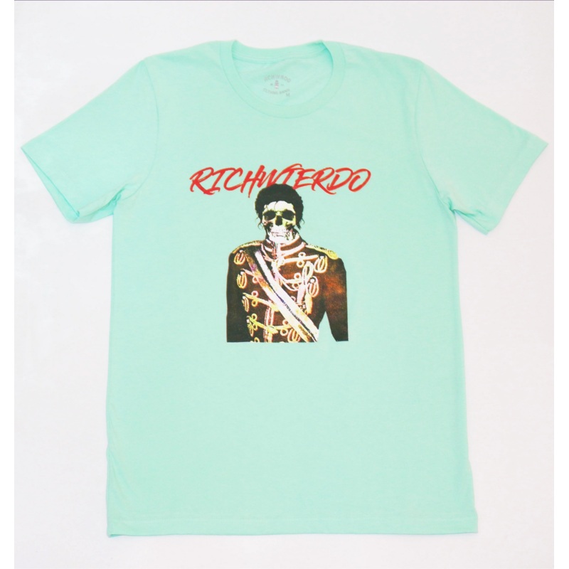 MJ SKULL TEE (MINT)