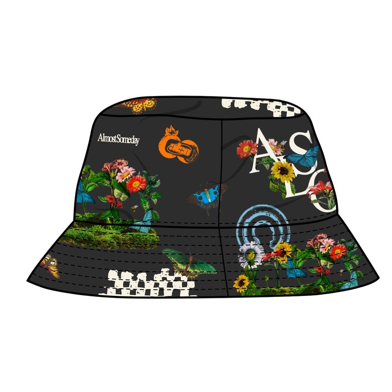 BLOOM BUCKET HAT BLACK