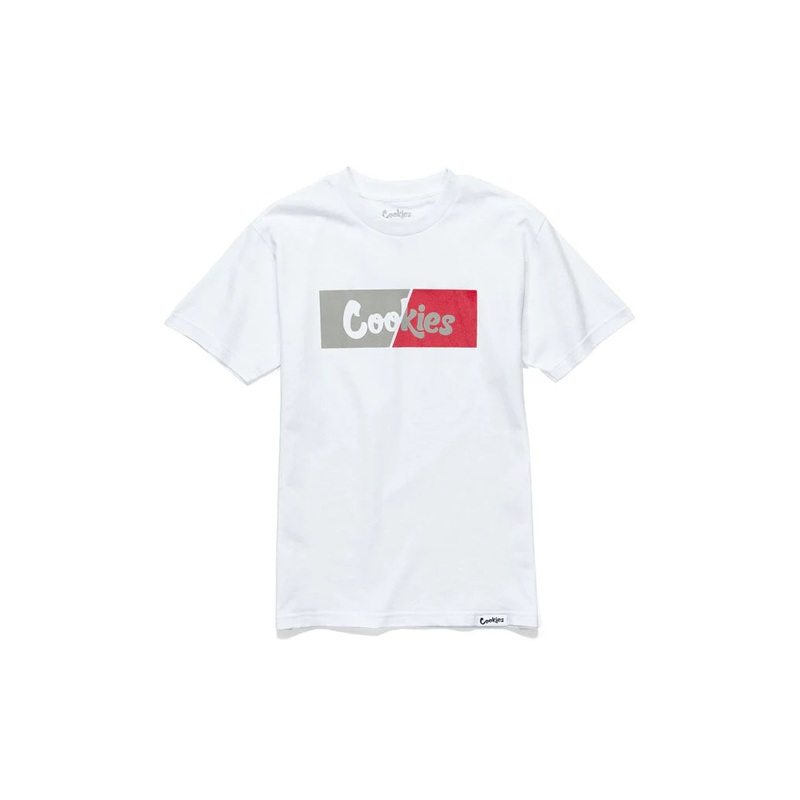 CHANGING LANES TEE WHITE/GREY/RED