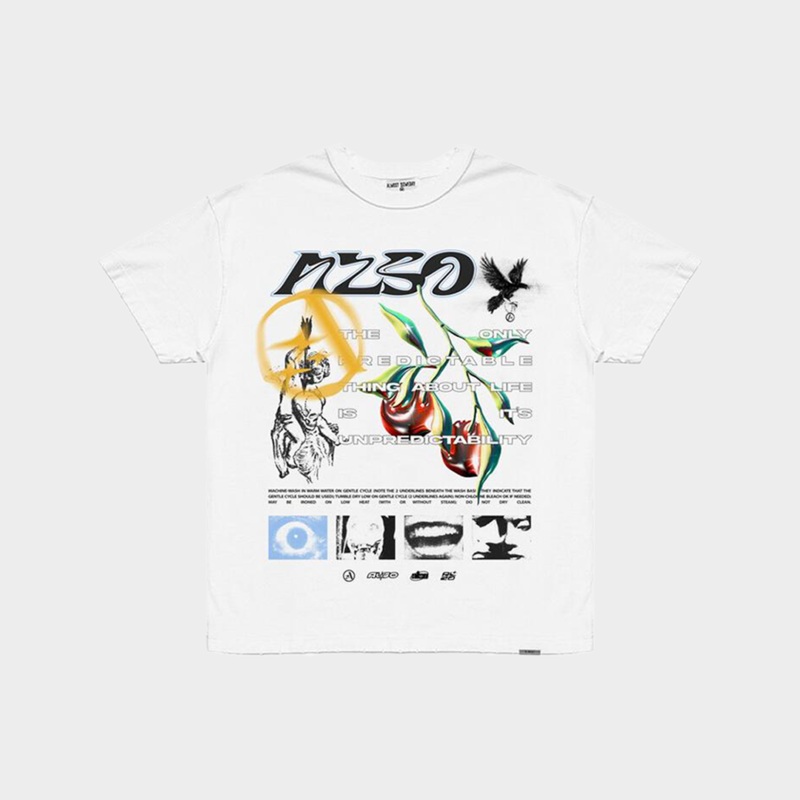 PREDICTABLE TEE WHITE