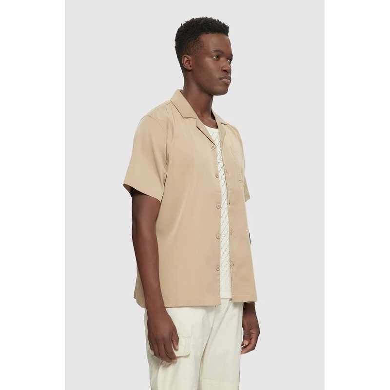 TENCEL YACHT SHIRT TAN