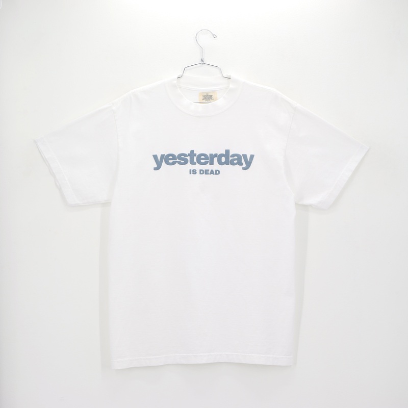 PRIMARY TEE WHITE/STEEL