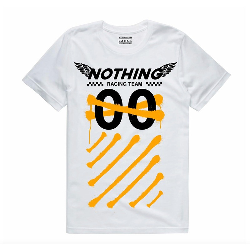Race Team Tee White