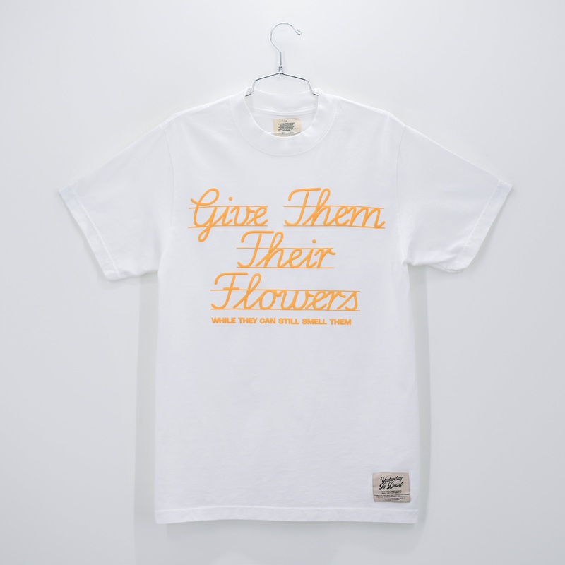 SPELL OUT TEE WHITE