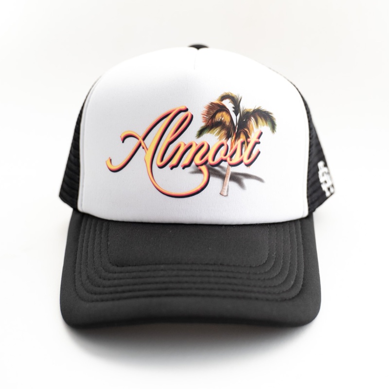 AS Paradise Trucker Hat Black/Whtie