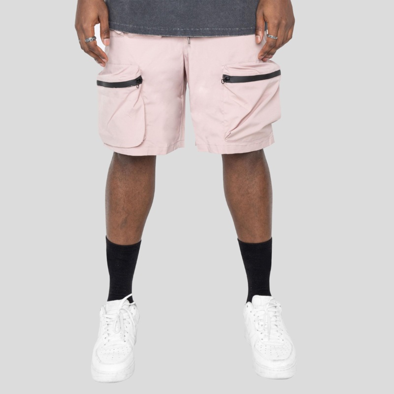 COMBAT NYLON SHORTS DUSTY PINK