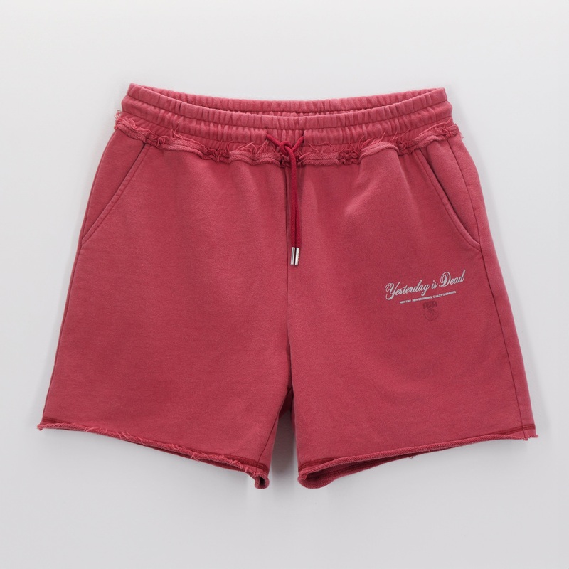 MADE WITH CARE SHORTS CARMINE