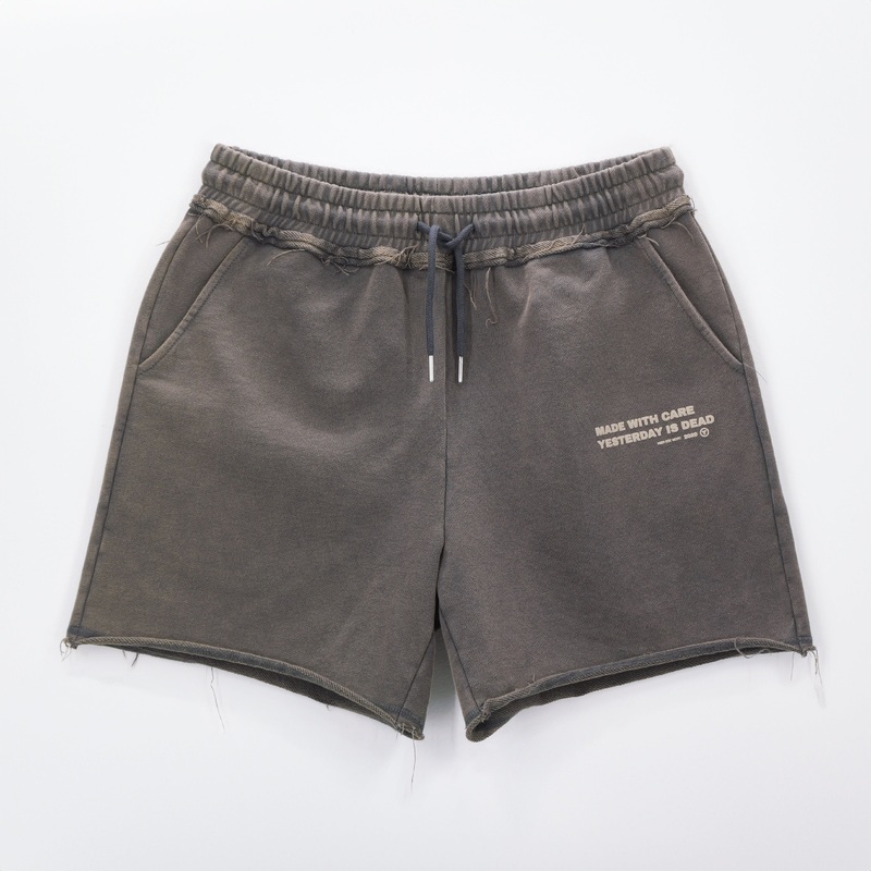 MADE WITH CARE SHORTS PEWTER