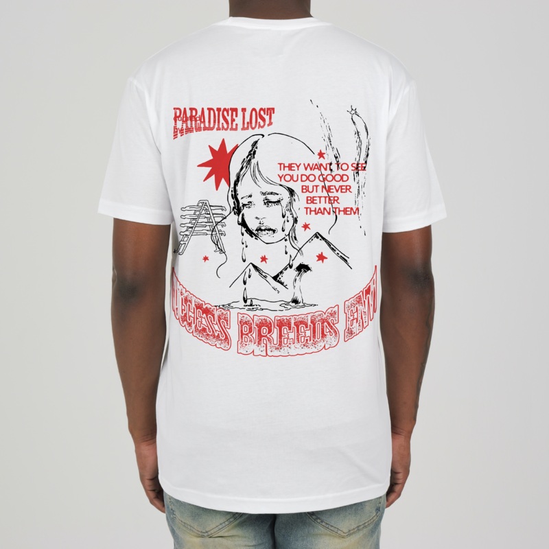 Salty Lake Tee White