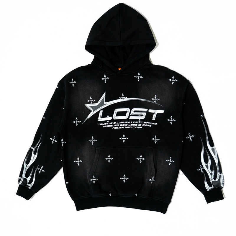 Electro Plate Hoodie Black