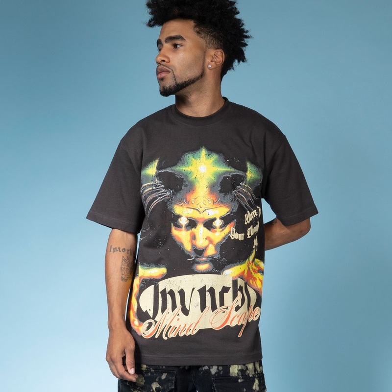 Mind Scape Tee Black