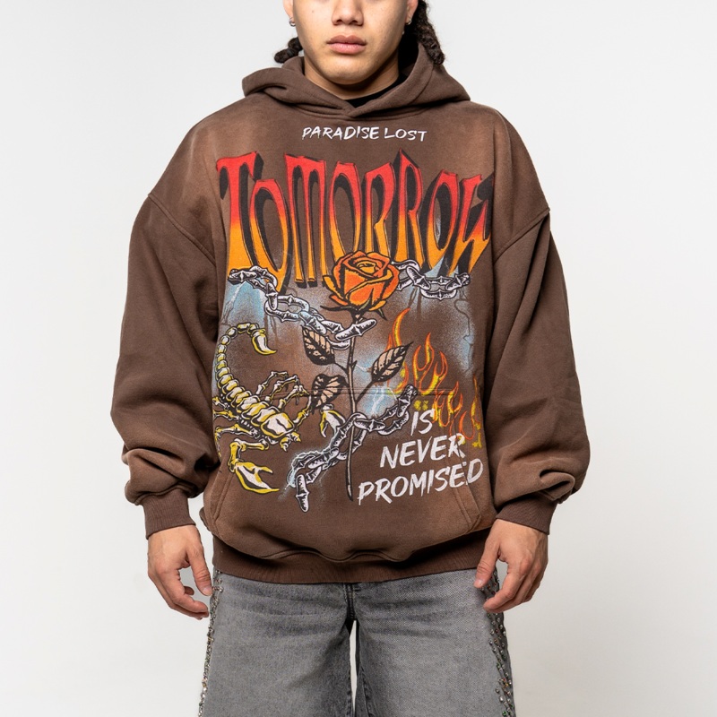 Tomorrow Is Never Promised Hoodie Mocha