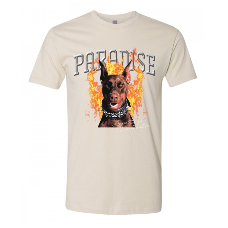 DOBERMAN TEE CREAM