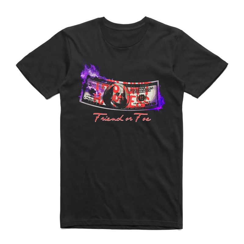 FRIEND OR FOE TEE BLK
