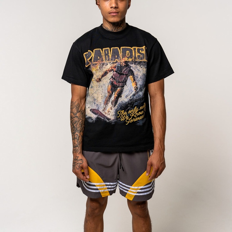Leaders Of The Wave Tee Black