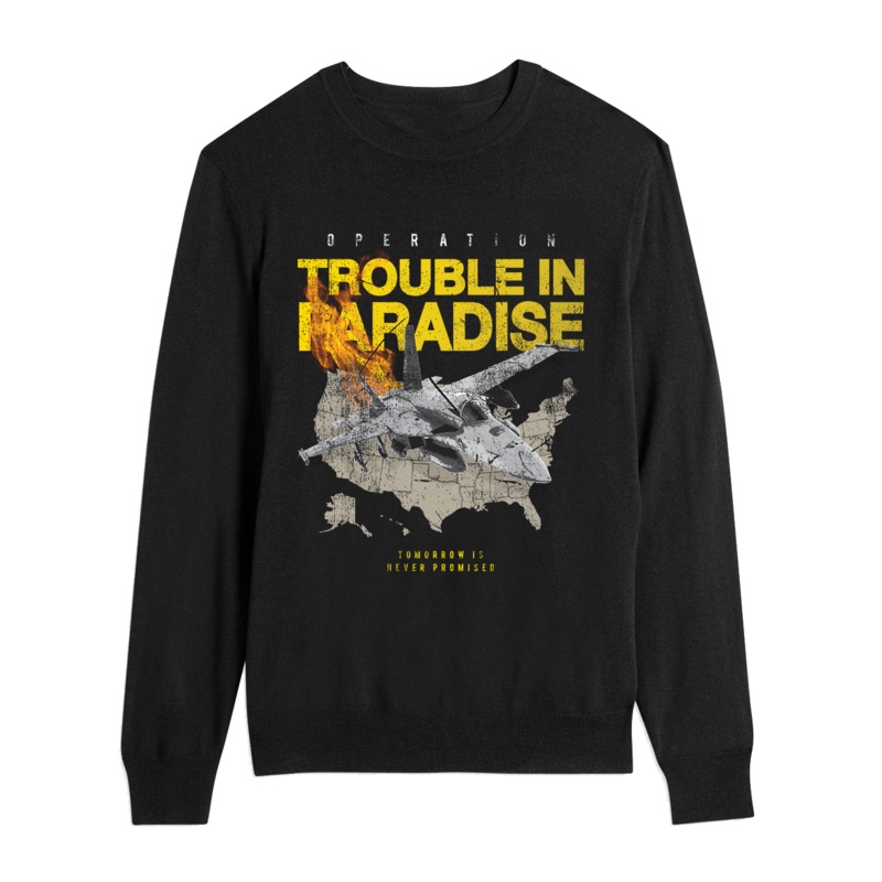OPERATION CREWNECK BLK/YEL