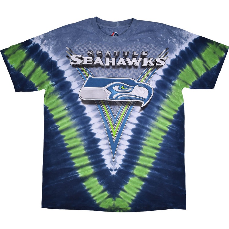 SEATTLE SEAHAWKS V TIE-DYE