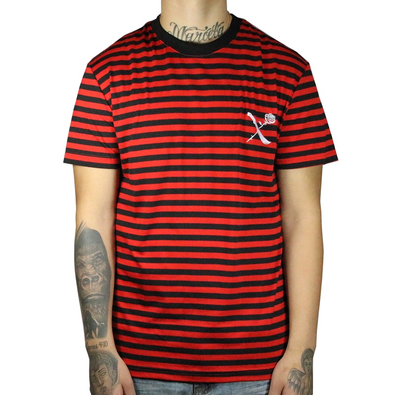 SOTF STRIPE TEE RED