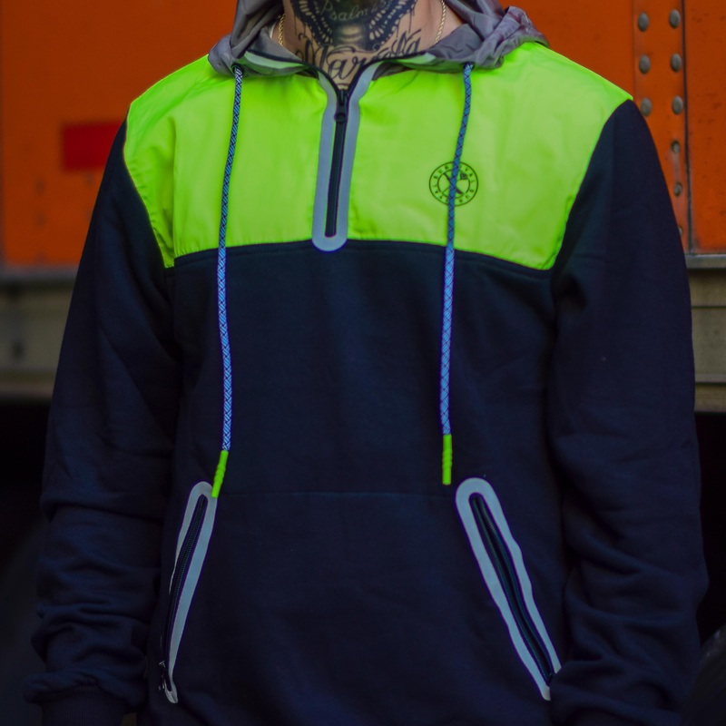 SURVIVAL TECH TOP BLACK/NEON