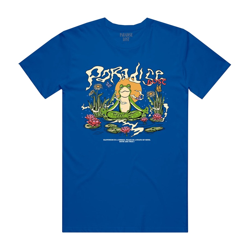 CHOOSE FREEDOM TEE ROYAL