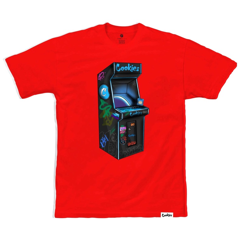 COOKIES ARCADE TEE RED
