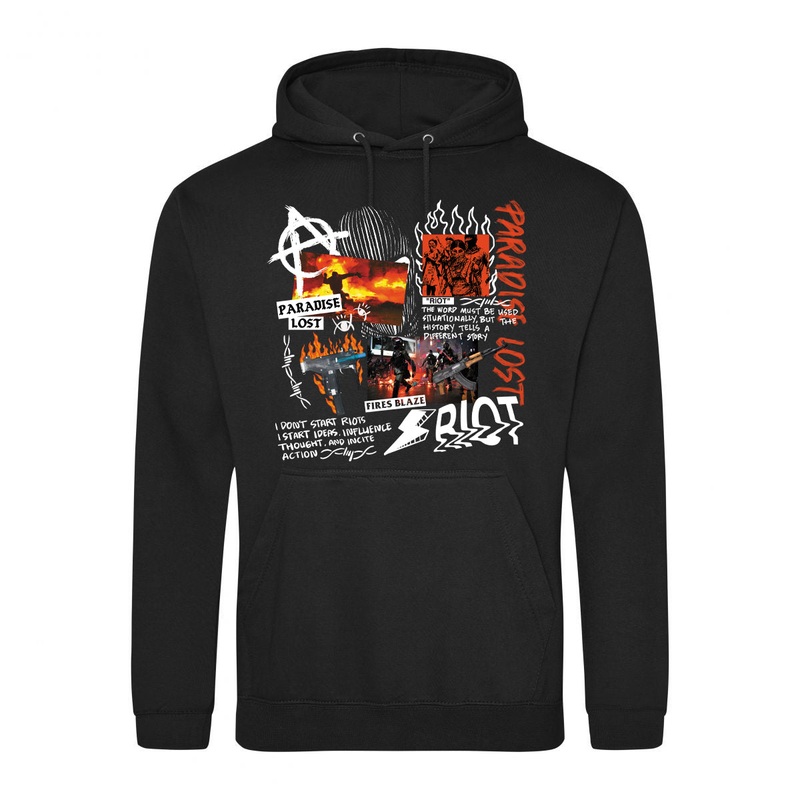 RIOT HOODIE BLACK