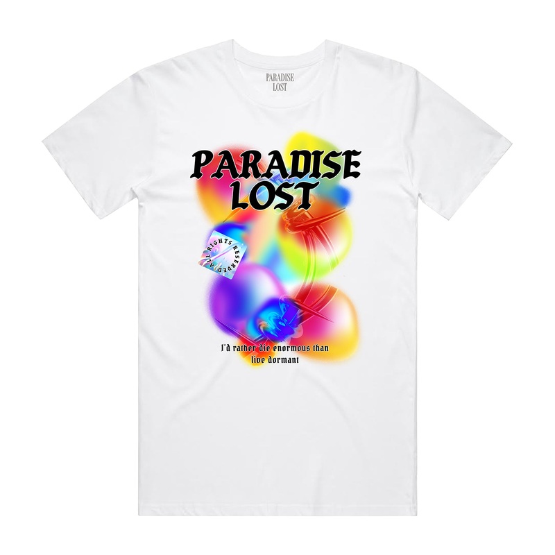 DIE ENORMUS TEE WHITE/MULTI