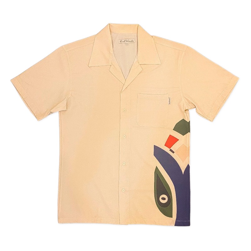 TOTEM SILK SHIRT OFFWHITE