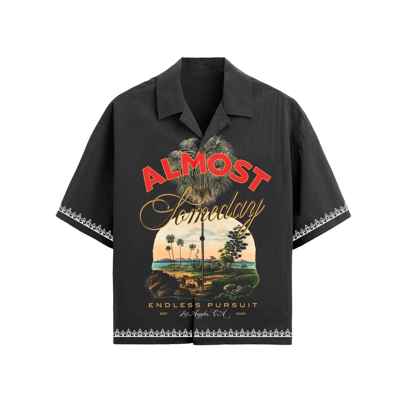 Daydream Button Up Black