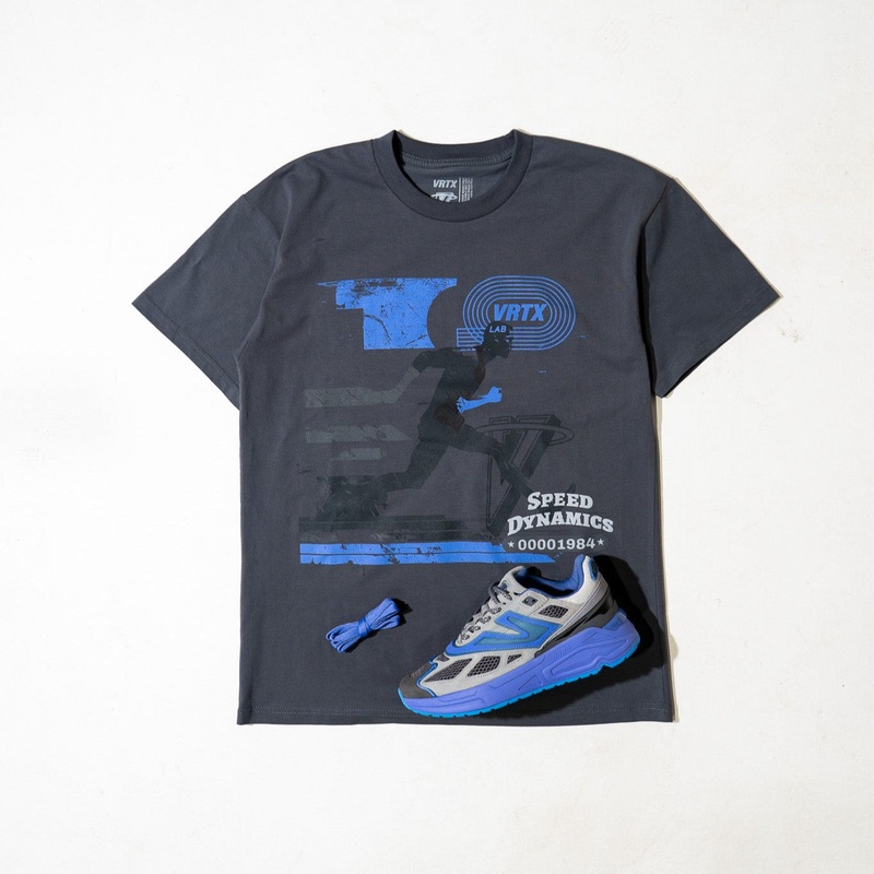 DYNAMICS T-SHIRT CHARCOAL