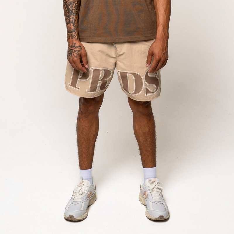 Paradise Lost Varsity Short Tan