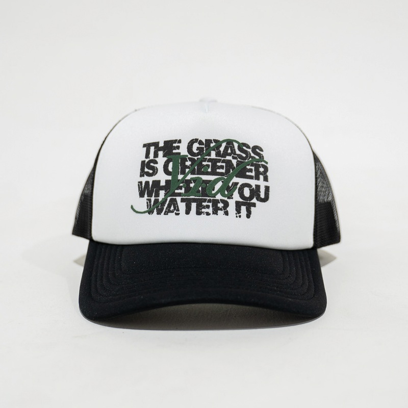 PARCHED TRUCKER HAT WHITE/GREEN