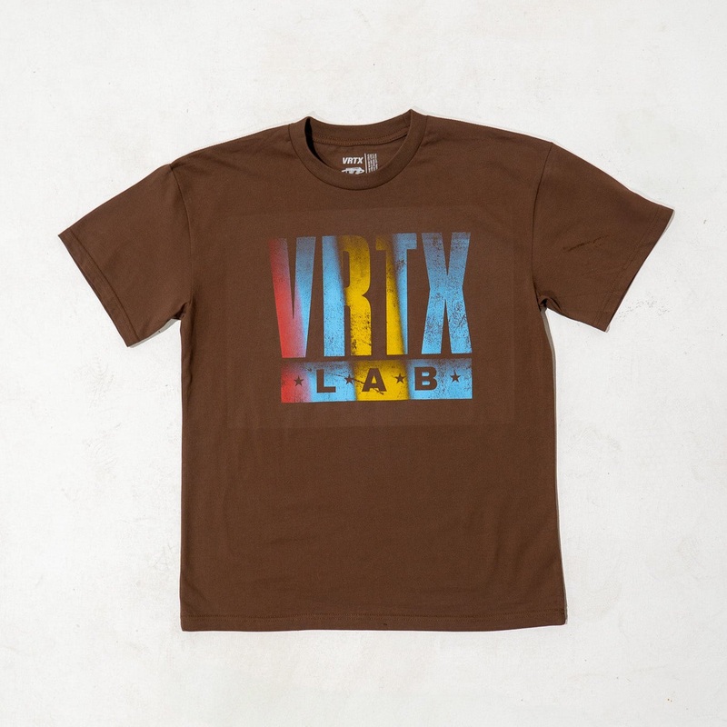 RED WOODS T-SHIRT BROWN