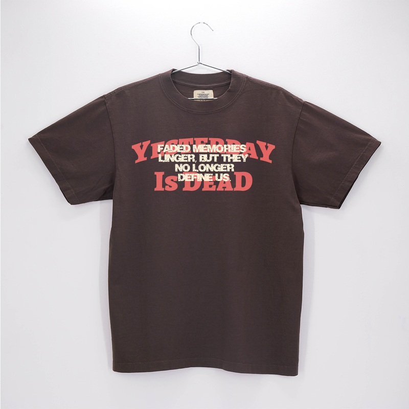 THROUGH THE HAZE TEE MOCHA