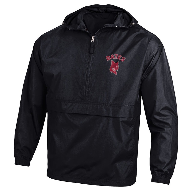Black 1/2 Zip Packable Jacket from Champion