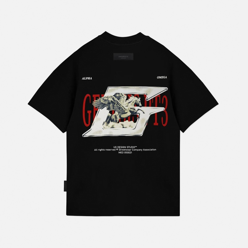 Genesis Pegasus Tee Black