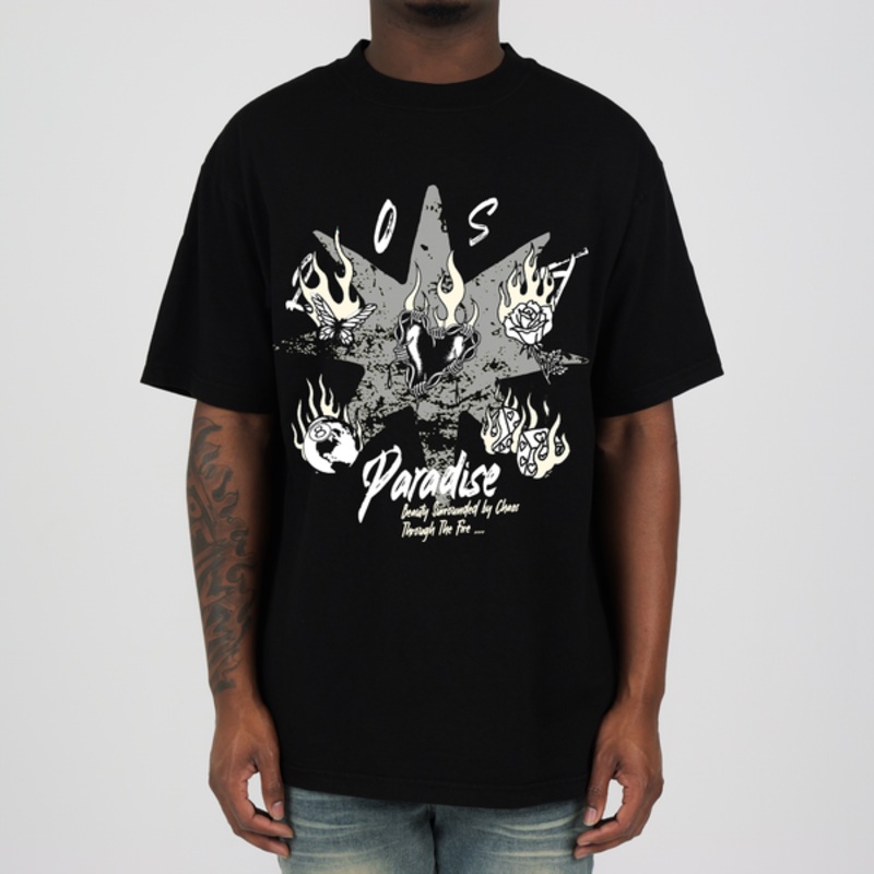 LE FEU TEE BLACK