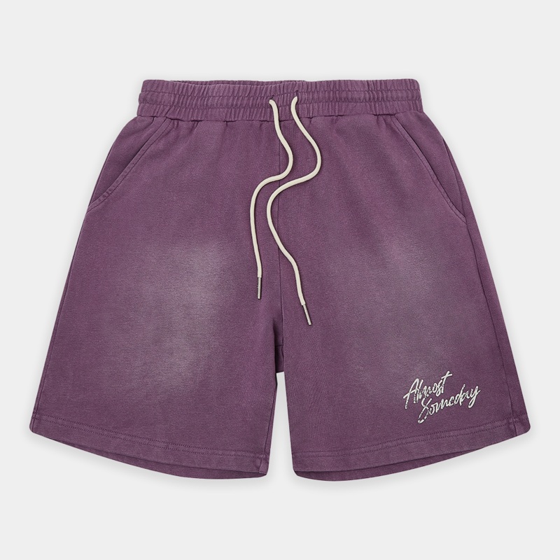 Signature Sun Faded Terry Short Lavender
