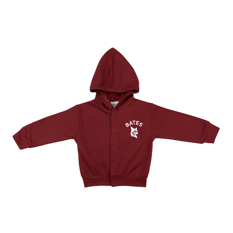 Garnet Snap Up Hoodie (6 months to 4T) from Creative Knitwear
