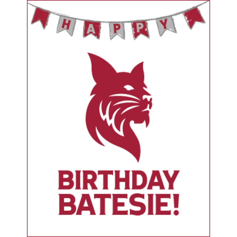 Greeting Card, Happy Birthday Batesie!