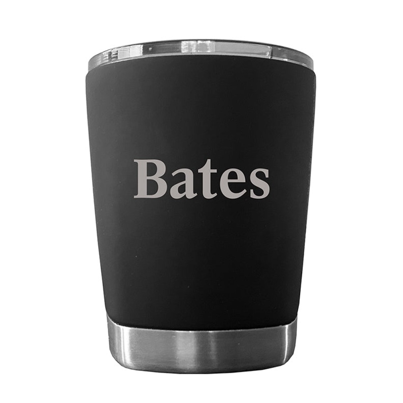 Tumbler, Bates Soft Touch Low Ball Tumbler - Black